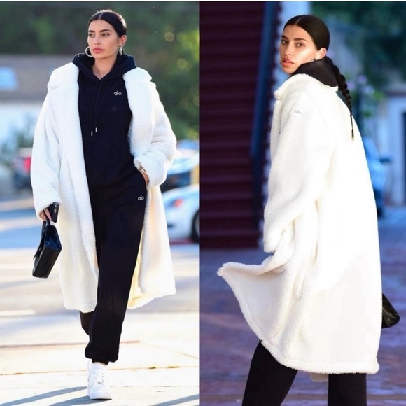 Alo Oversized Sherpa Trench - Picture 3 of 8